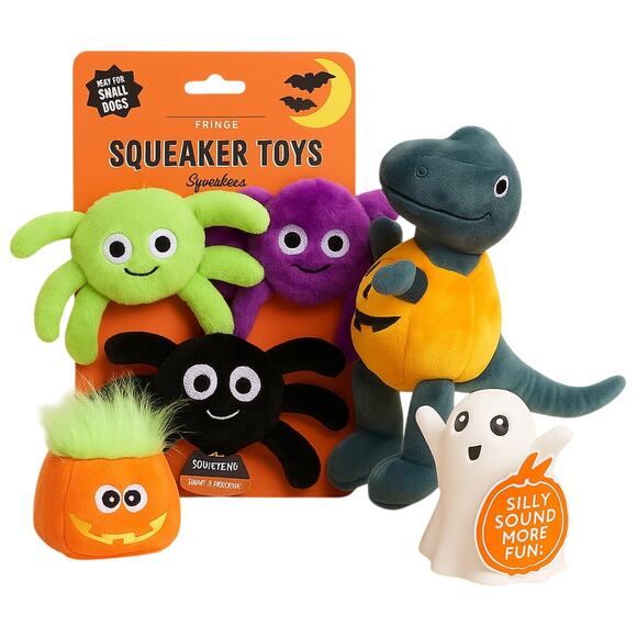 Halloween Dog Toy Bundle – Fringe Studio Spooky Cuties Collection (Set of 4) NEW - Picture 1 of 6